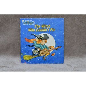 The Witch Who Couldn't Fly Troll Glow-in-the-Dark Children's Book Paperback READ